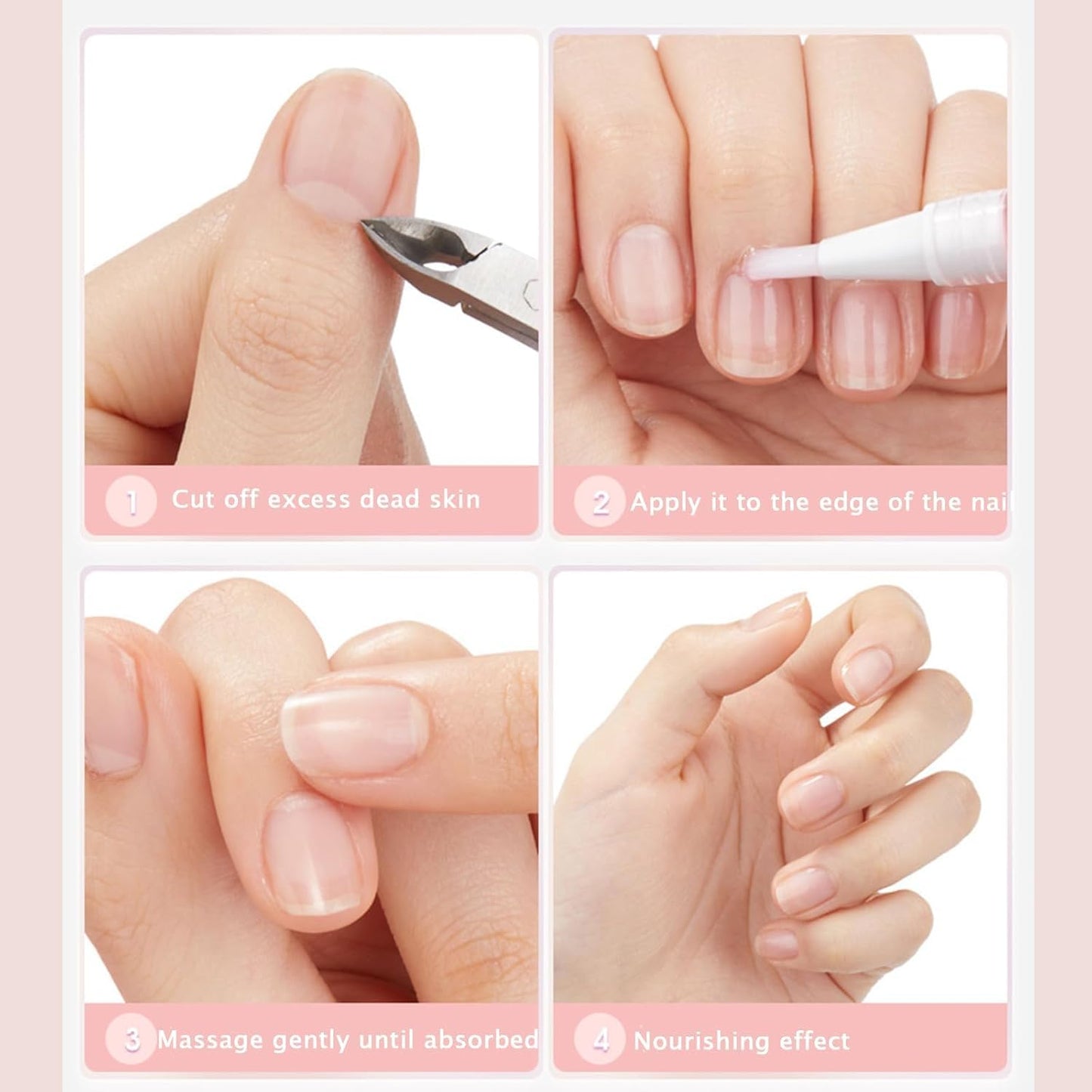Merluna Nail ๐๐ซ๐จ๐ฐ๐ญ๐ก Pen, Radiant Nail ๐๐ซ๐จ๐ฐ๐ญ๐ก Oil Pens, Cuticle Oil for Nails, Nail ๐๐ฎ๐ญ๐ซ๐ข๐๐ง๐ญ Oil Pen for Moisturize Strengthen ๐๐ซ๐ข๐ ๐ก๐ญ๐๐ง Nails Care (5pcs, 2ml)