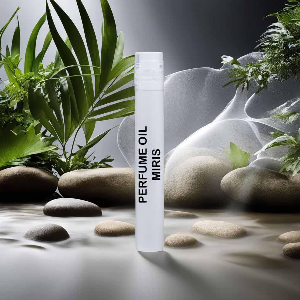 MIRIS Perfume Oil No. 44172, Inspired by Prive Vetiver d'Hiver, Long-Lasting Men Roll-On, Rollerball 0.34 Fl Oz / 10 ml