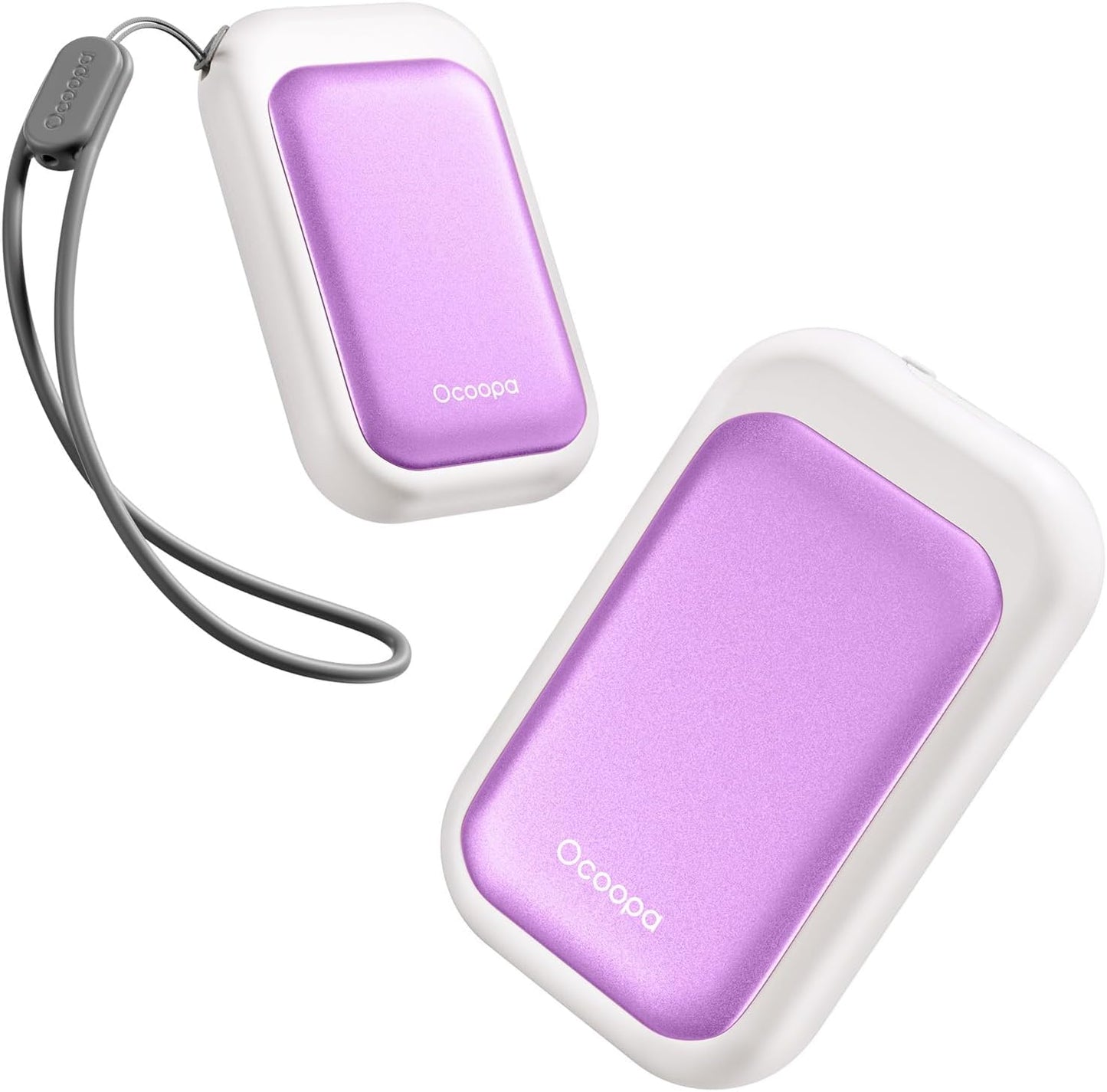 OCOOPA AI Magnetic Hand Warmers Rechargeable 2 Pack, 5000mAh Ultra-Thin Electric Glove Heater Handwarmer,UL Certified, Men Women Gifts for Christmas,Birthday,Winter Essentials,UT4 Young