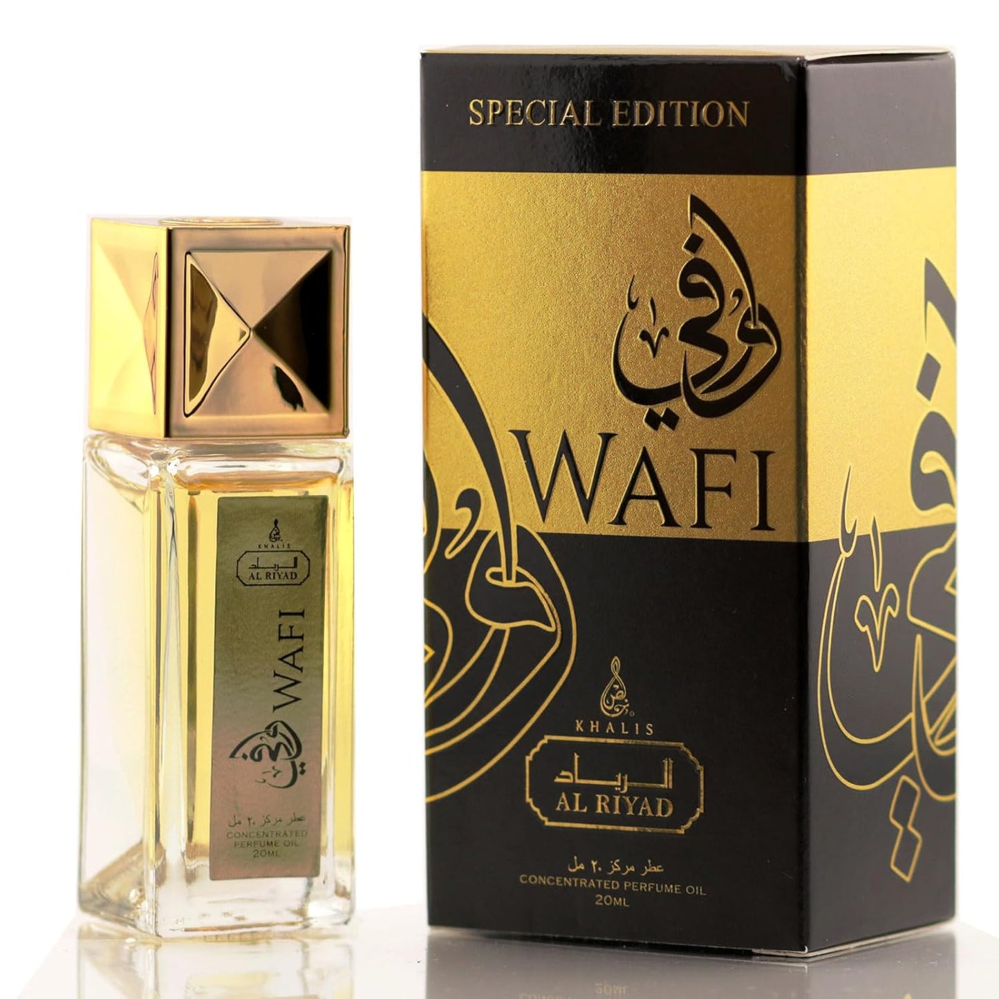 Maison d’Orient Wafi Woody Amber Leather Perfume Oil Roll‑On 20 mL — Alcohol‑Free, Long‑Lasting Vegan Attar Cologne for Men, TSA‑Friendly Travel Size, Sophisticated Arabic Scent from Dubai