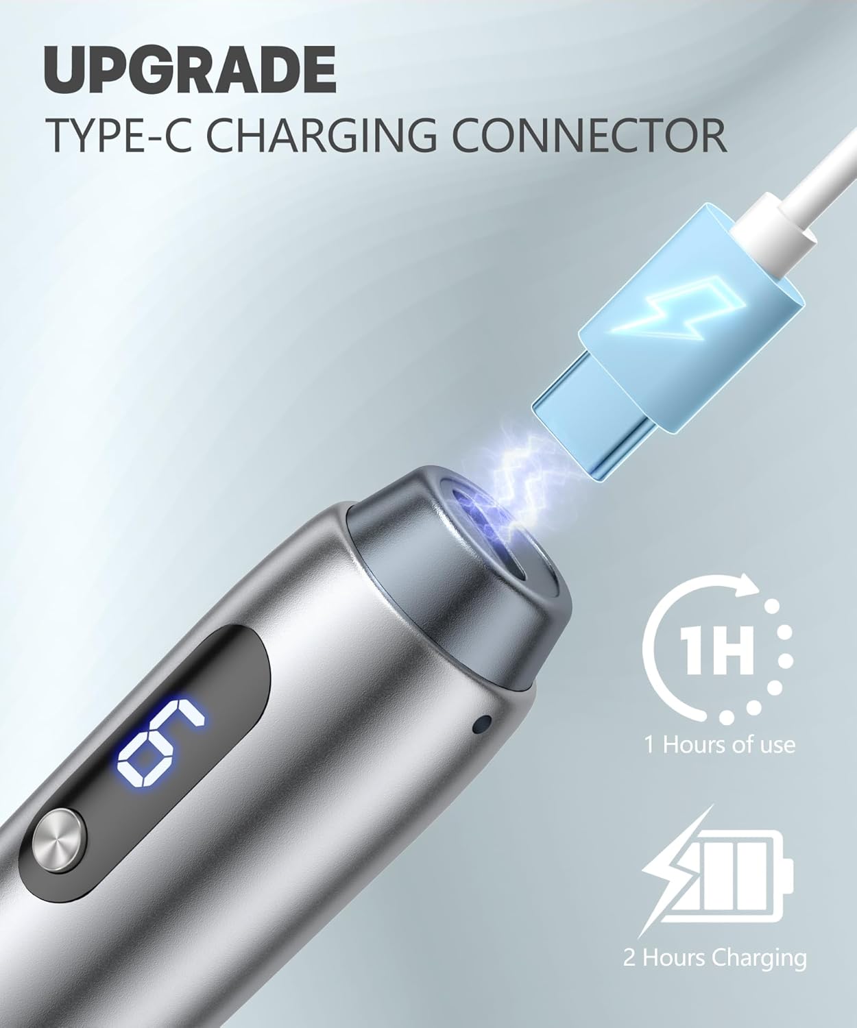 Sergand 0.25mm Derma roller pen,The needle length is 0.25mm