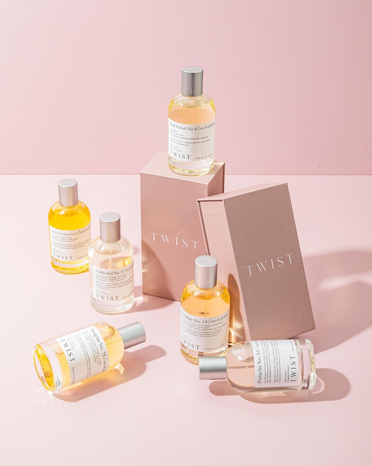 Twist - G.iovanni’s No. 8 - Eau De Parfum Inspired by Acqua D. G. Long-Lasting Perfume For Men, Marine & Citrus, Vegan, Clean Ingredients, Fragrance - Spray 100 ml | 3.4 fl. oz.