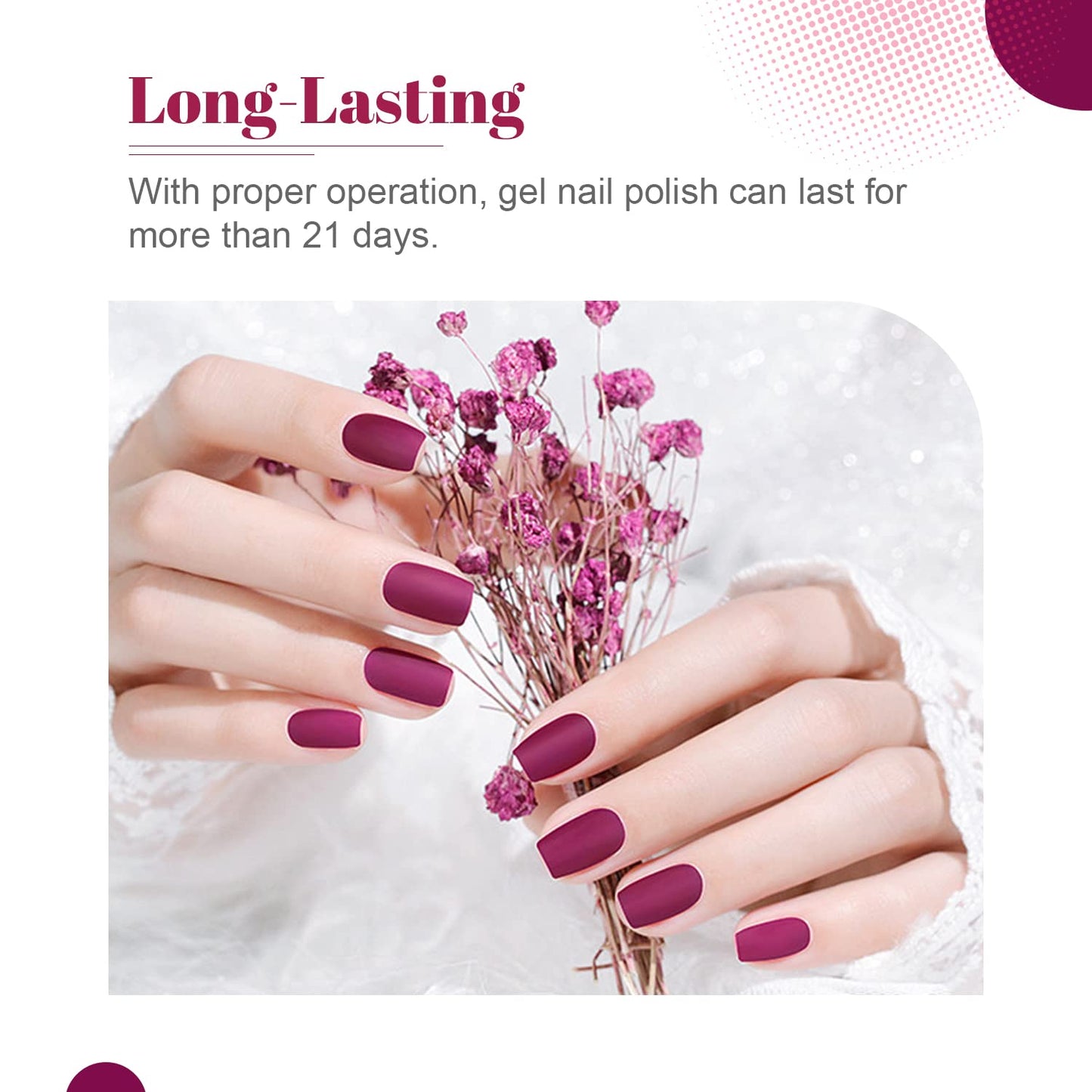 JODSONE 36 PCS Gel Nail Polish Starter Kit U V Light and Dark Series Gel Nail Set No Wipe Base Matte and Glossy Top Coat All Kinds of Manicure Tools