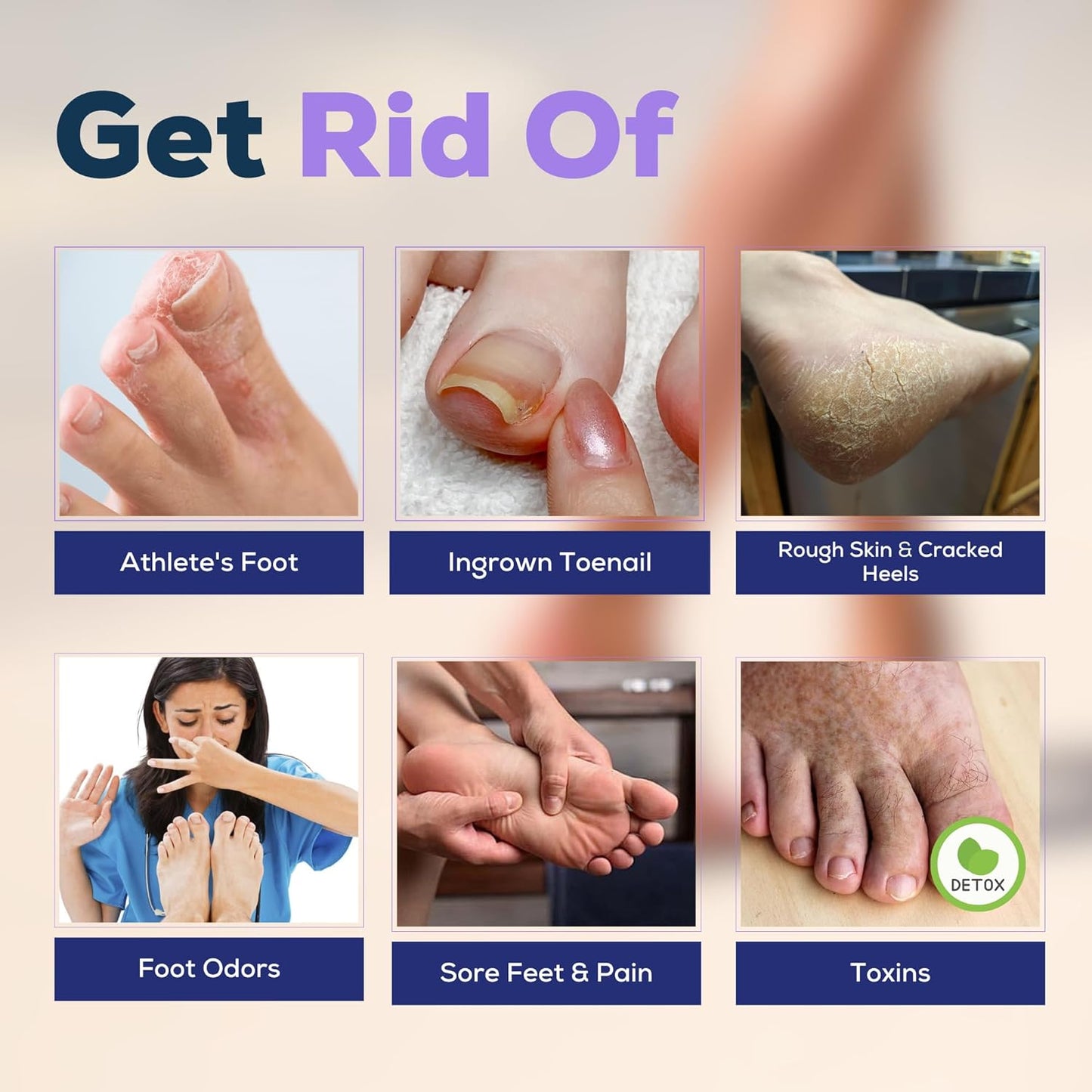 Premium Epsom Salt Foot Soak - Tea Tree Oil Foot Soak for Athletes - Relaxing Foot Bath with Fungal Support - Foot Soaking Salts & Oils - Soothing for Tired Feet & Calluses - Refreshing Spa Experience