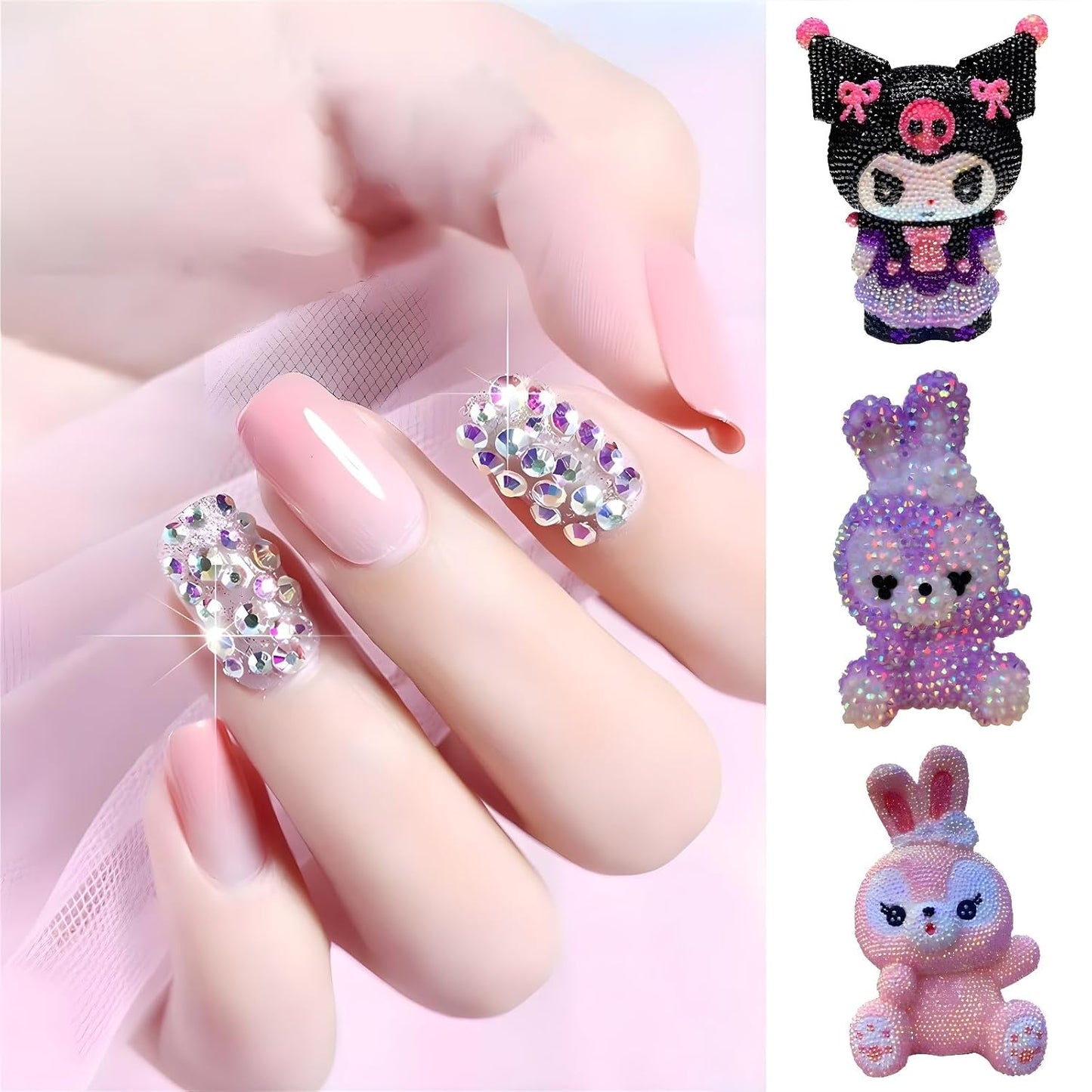 Flatback Rhinestones Round Gems for Nails Art and Crafts 4000Pcs SS12 3mm Glitter Crystals Stone DIY Bags Clothes Shoes (Coffee Yellow)