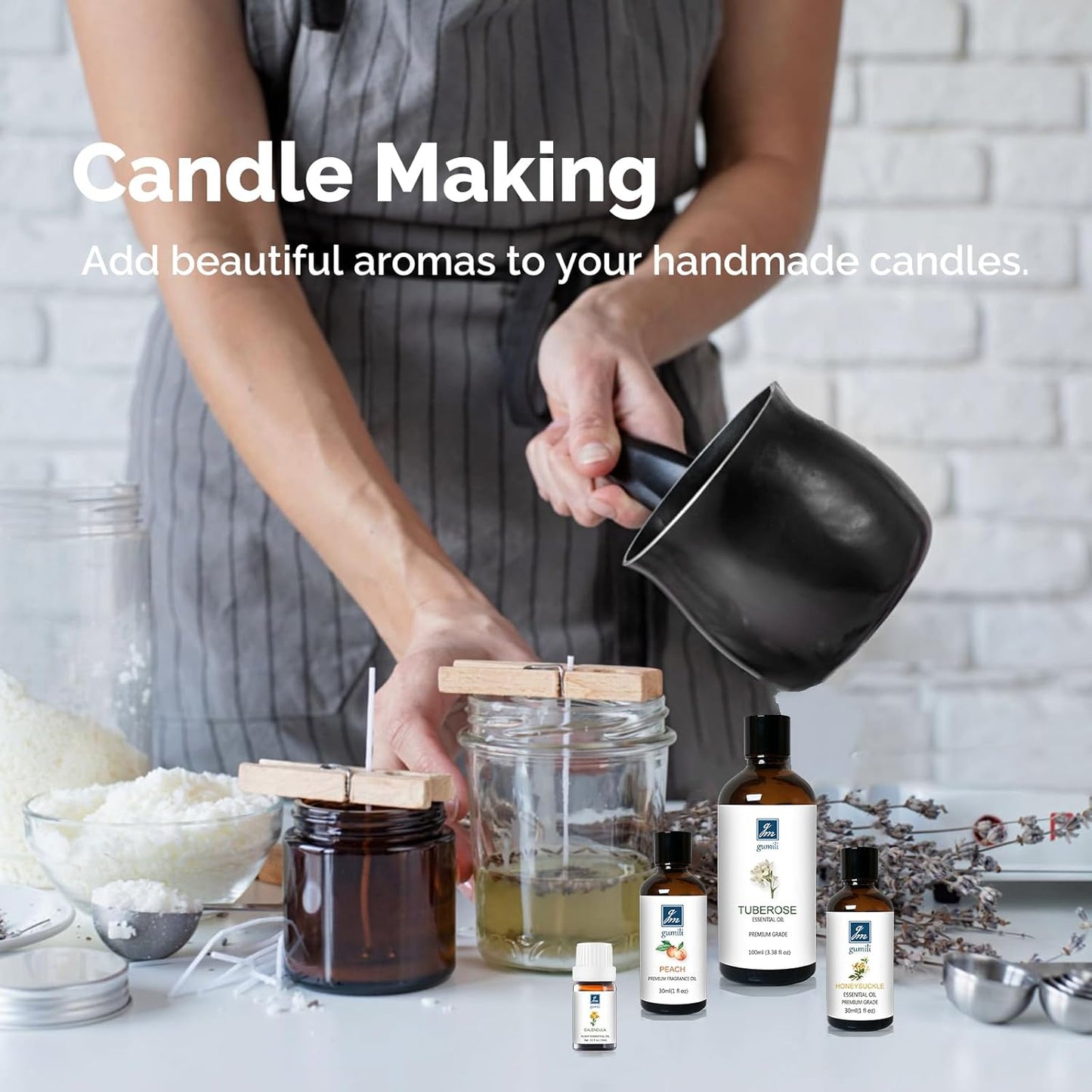 Vanilla Essential Oil 200ML, Natural Vanilla Oil Scented Oils for Aromatherapy & Diffuser-100ML(Pack of 2)