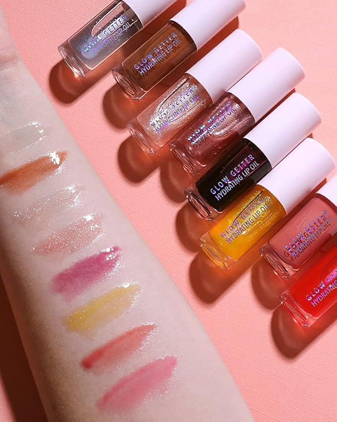 Glow Getter Hydrating Lip Oil (001, Sky Blue)