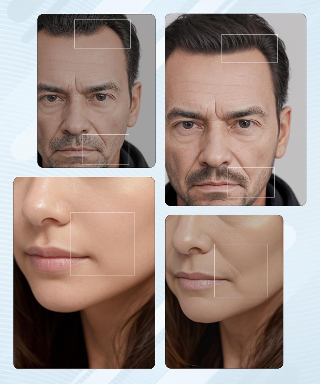 Sergand 0.25mm Derma roller pen,The needle length is 0.25mm