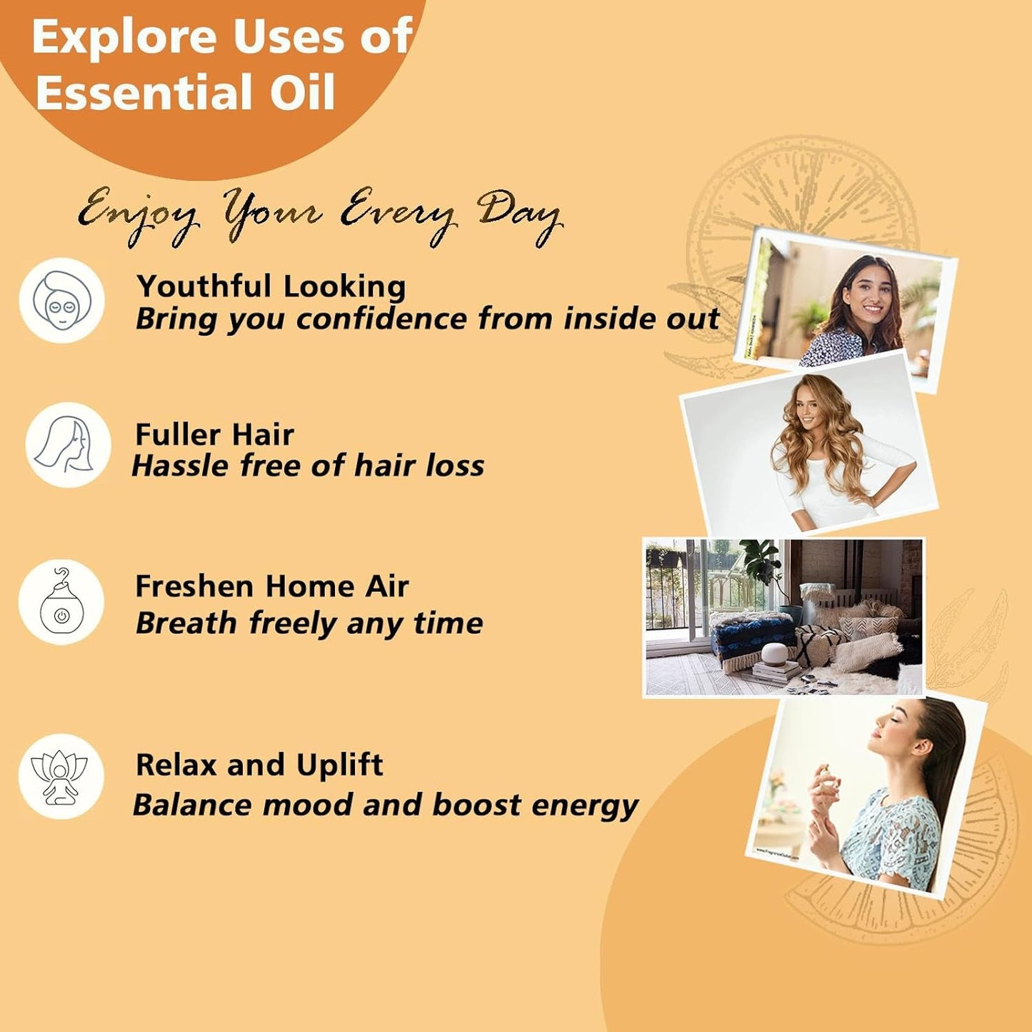 Frankincense Essential Oil, 100% Pure Frankincense Oil for Aromatherapy Diffuser Beauty Home Care - 100ml