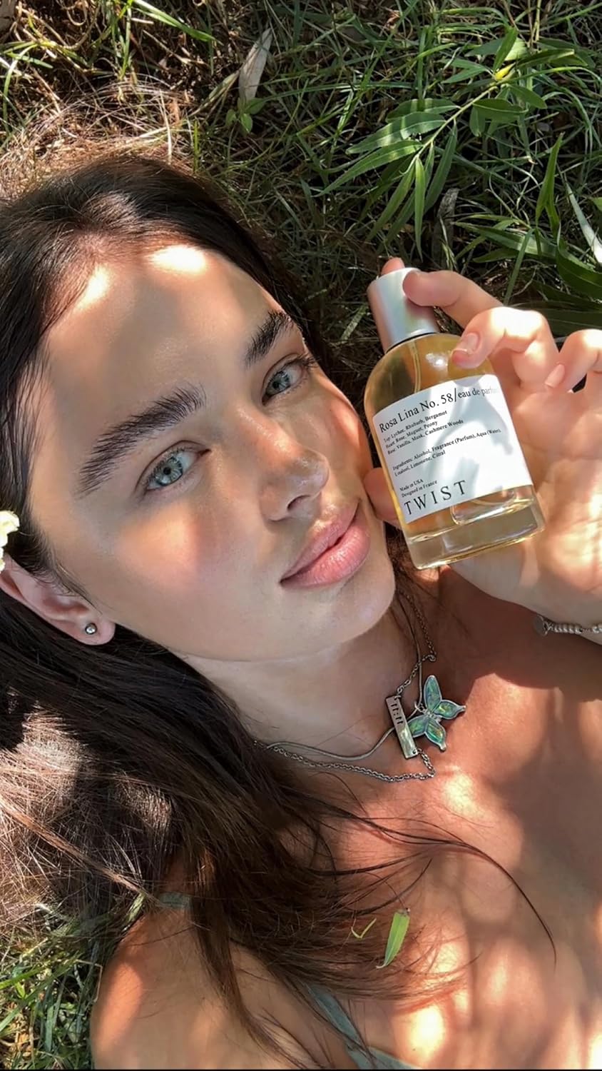 Twist Loving No. 48 - Inspired by D. J'a.d.o.r.e. Long-Lasting Perfume For Women, Vegan, Clean Ingredients, Jasmine & Fruity Fragrance - Spray 100 ml | 3.4 fl. oz.