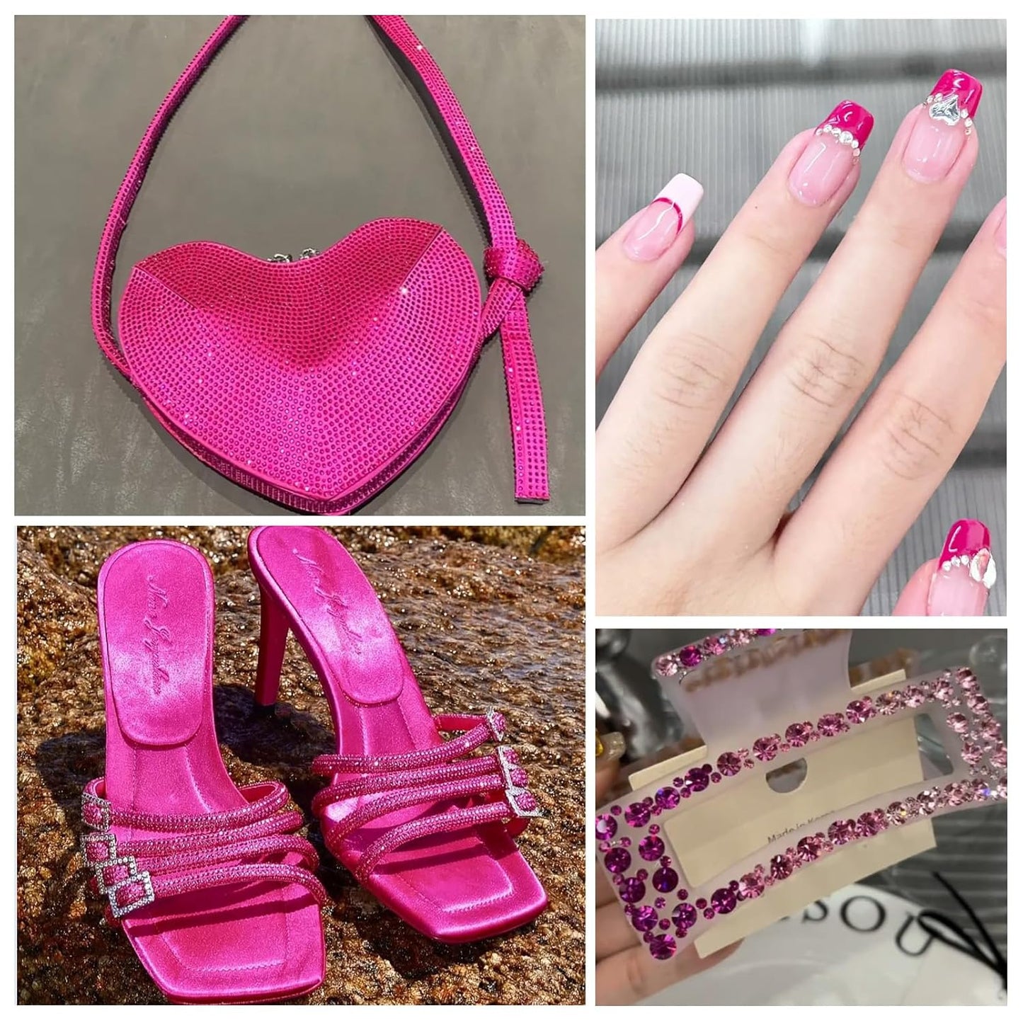 1440Pcs Red Ab Crystal Rhinestones,Glass Flatback Rhinestones Small Gemstones for Nail Face Makeup Art Crafts Clothes Decoration -(SS6,2.0mm,Red Ab)