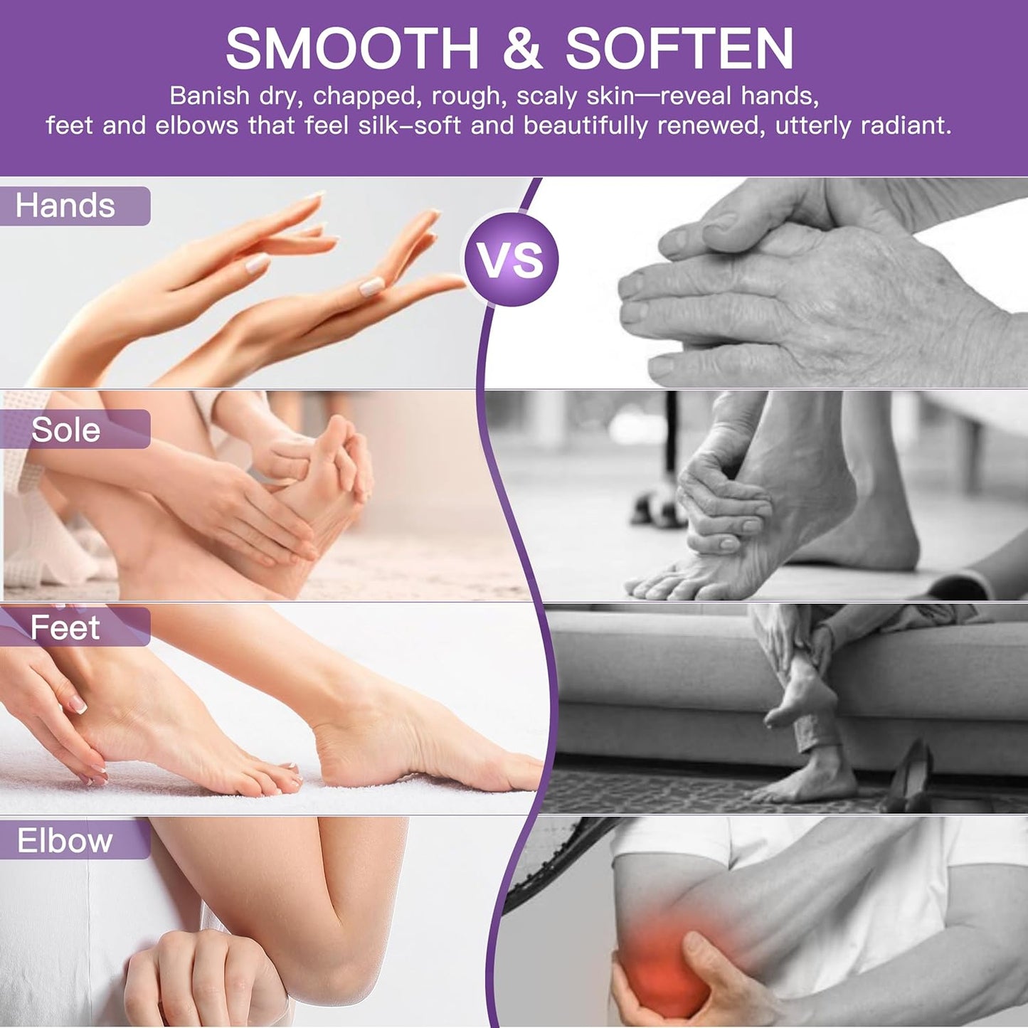 Paraffin Wax Machine for Hands and Feet, Paraffin Wax Warmer Moisturizing Kit 4000ml Wax Bath with Auto Timer, 6-Pack Wax Refills for Manicure Pedicure Home Spa