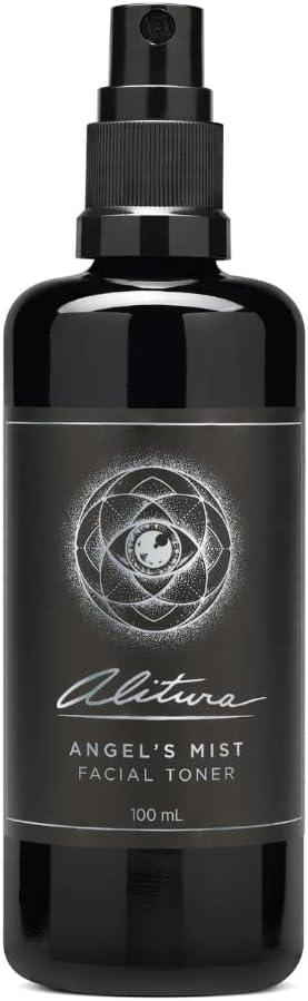 Alitura Angel's Mist Facial Toner – Hydrating & Revitalizing Face Spray with 97% Organic Ingredients – Refreshes, Tightens & Balances for All Skin Types – 100ml