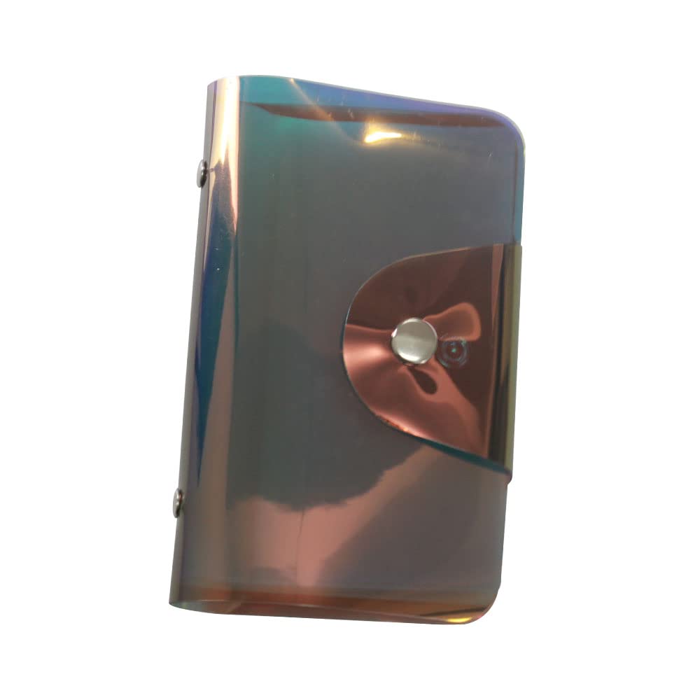 VNC 20 Slot Nail Plate Holder Organizer PVC Stamping Templates Stencil Storage Black Color Bag Cases Collecting Album for 6X12CM Templates