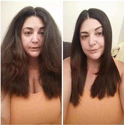 KERATIN RESEARCH Brazilian Keratin Forte Blowout Hair Treatment Straightening Long Lasting Organic Natural Results with Argan Oil Keratina Brasilera (Forte Formula LG-SET)