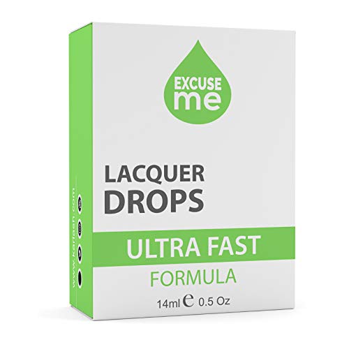 Karlash Excuse Me Nail Polish Ultra Fast Drying Drops 0.5 oz 15ml (Pack of 3)