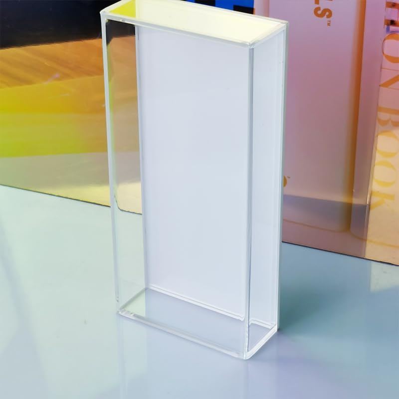 Eyelash Grafting Pallet with Cover, Dust-proof Acrylic Lash Tile holder, Eyelash Extensions Storage Gasket Pads (Transparent)