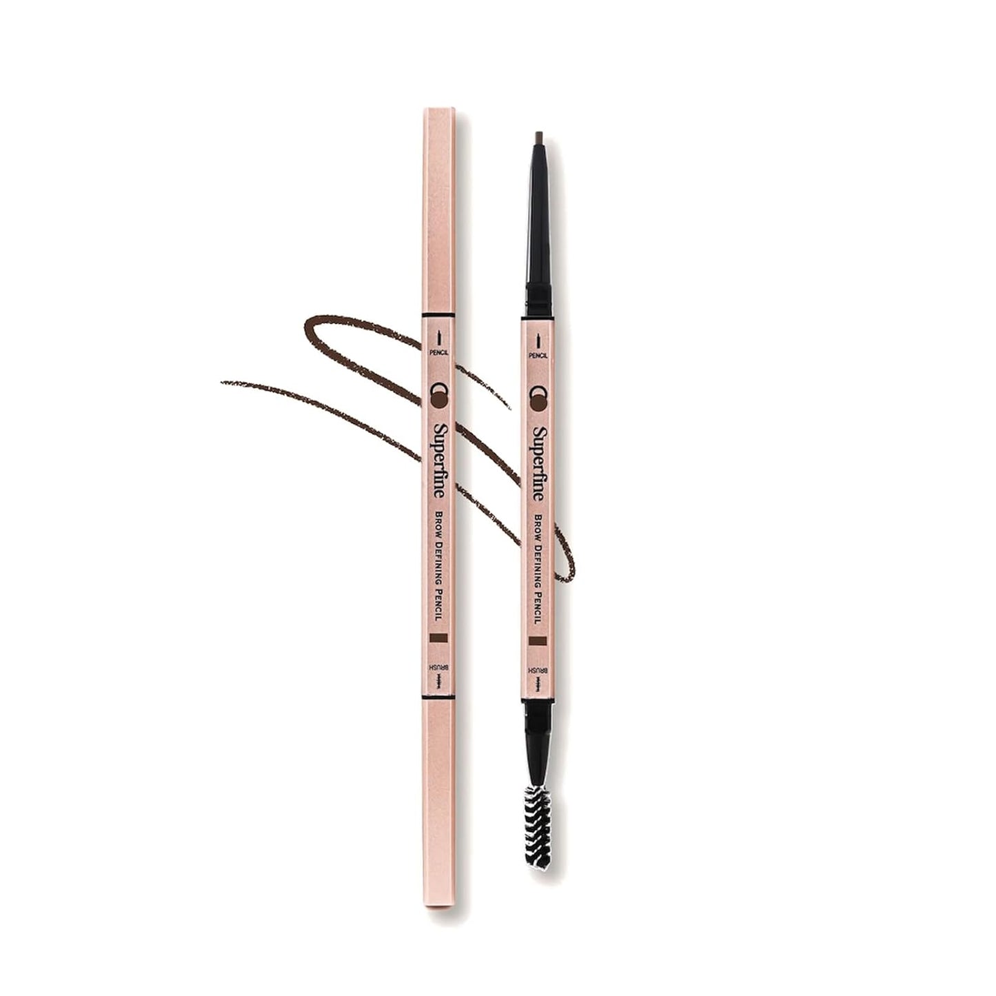 Beauty Superfine Micro Brow Pencil – 1.5mm Ultra-Fine Tip, Waterproof, Vegan Formula, 6 Shades – Long-Lasting Natural Eyebrow Pencil (05 - Dark Brown, 0.08G/0.002 FL.OZ（pack of 1）)
