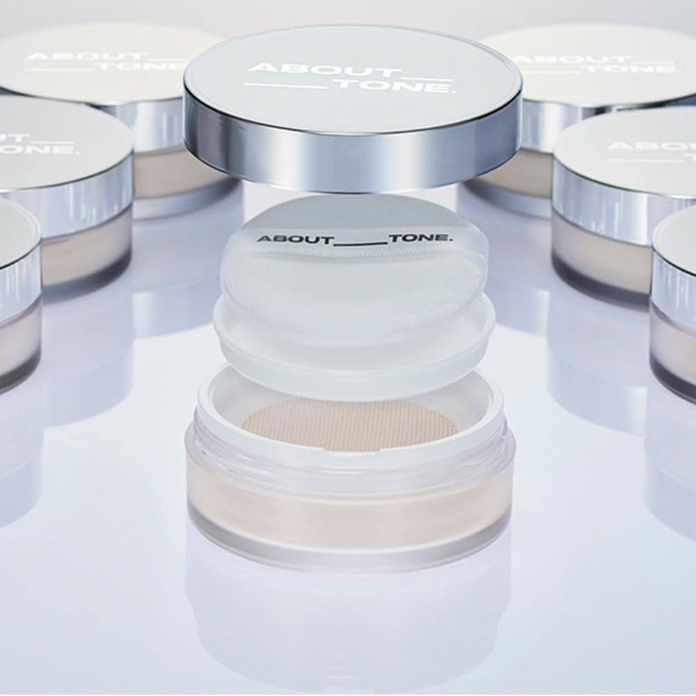 The Blur Finish Powder/Sheer Blurring Loose Powder, Lightweight Setting Powder with Long-Wear, Translucent Mineral Finishing Powder, Natural Skin Tone for Daily Makeup, Vegan, 10g/0.35oz.