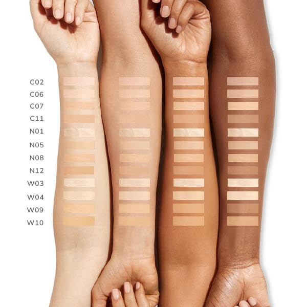 FARMASI Vfx Pro Liquid Concealer Makeup, All-in-one Full Coverage, Highly Pigmented Concealer for All Skin Type, Hide Shadows & Imperfections, Enhance Skin Fullness Foundation Concealer 0,24 Fl Oz W03