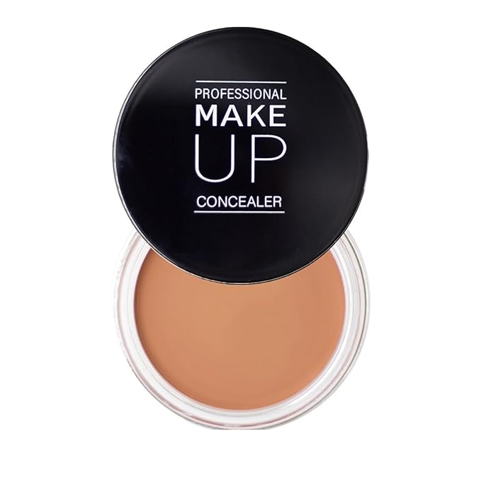 7 Color Solid Concealer Full Coverage Correcting Cream Concealer Waterproof Long-lasting Under Eye Concealer for Dark Circles Color Corrector Pro Concealer (Color 07)