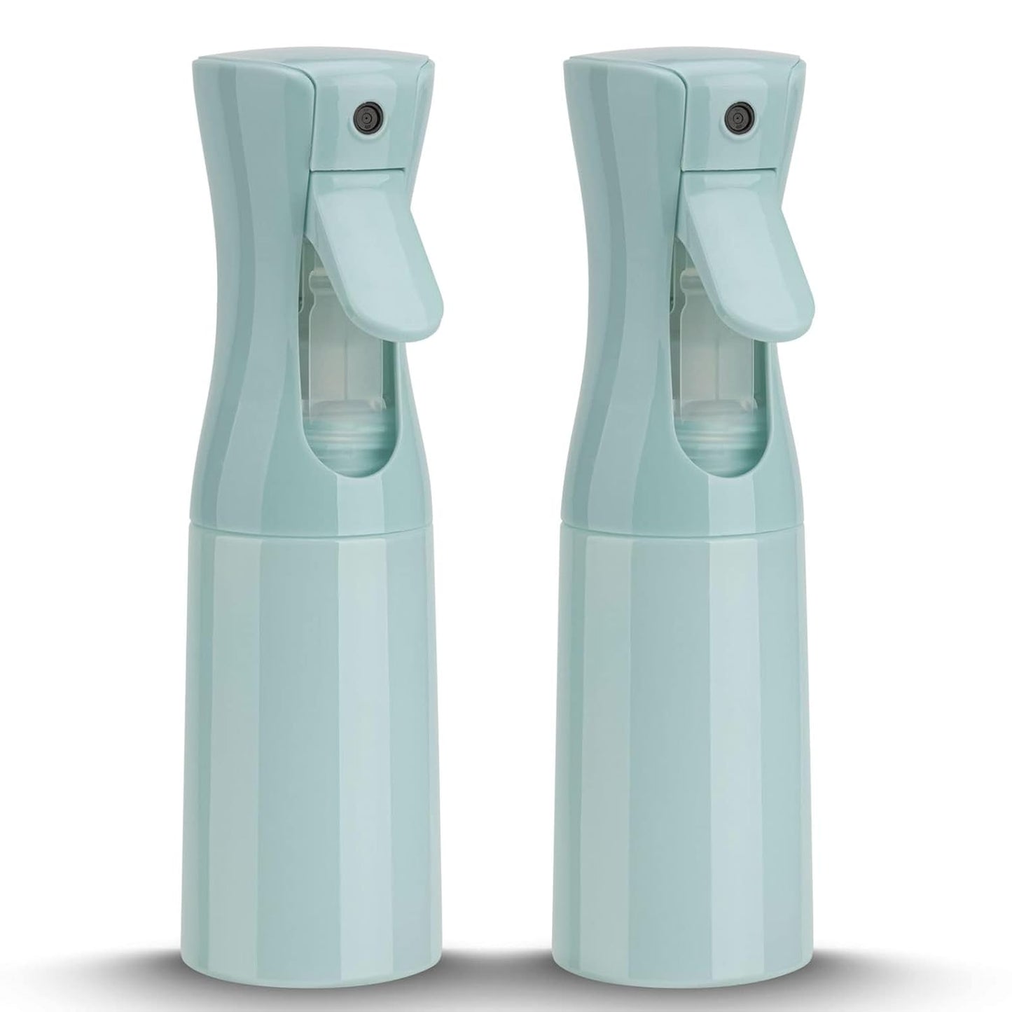 Spray Bottle for Hair (6.8OZ /200ML) Continuous Ultra Fine Mist Sprayer for Hair, Salons, Barber, Plants, Skin Care, Cleaning 2 Pack Blue