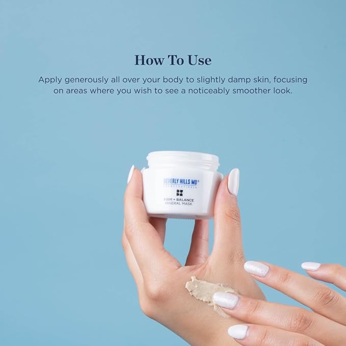 Firm + Balance Mineral Mask for Aging Skin- Exfoliating Clay Mask for Evening Complexion- Lift, Firm, Tighten Skin w/Pineapple & Papaya Enzymes, Tripeptides, Kakadu Plum