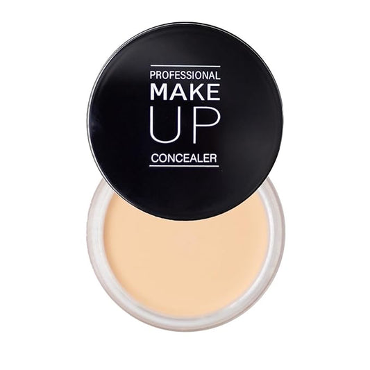 7 Color Solid Concealer Full Coverage Correcting Cream Concealer Waterproof Long-lasting Under Eye Concealer for Dark Circles Color Corrector Pro Concealer (Color 02)