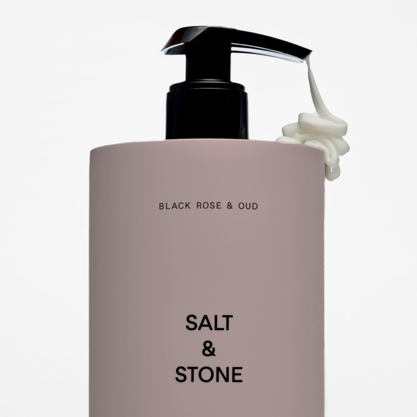 Salt & Stone Body Lotion for Women & Men| Scented Daily Body Lotion | Hydrates, Nourishes & Softens Skin | Restores Dry Skin | Fast-Absorbing | Cruelty-Free & Vegan (450 ml) (Black Rose & Oud)