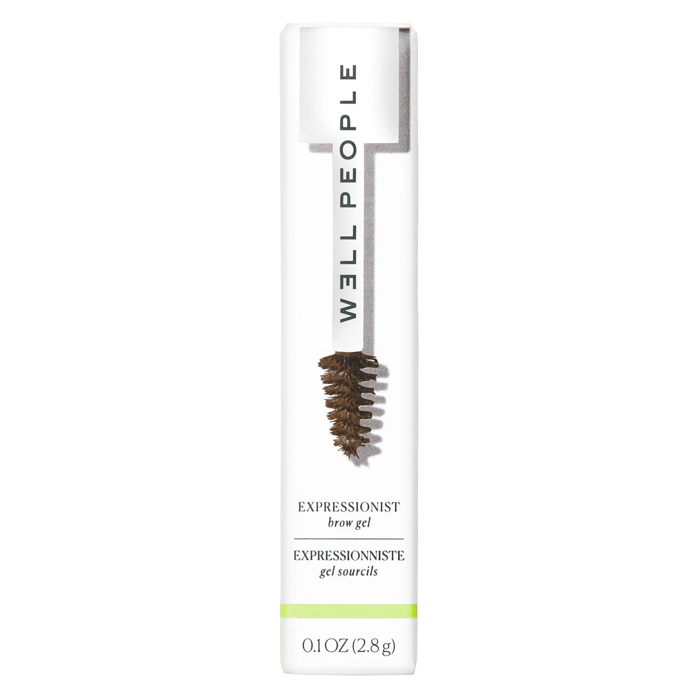 Well People Expressionist Brow Gel, Conditioning Gel For Thickening & Filling In Brows, Creates Fuller-looking Brows, Vegan & Cruelty-free, Dark Brown