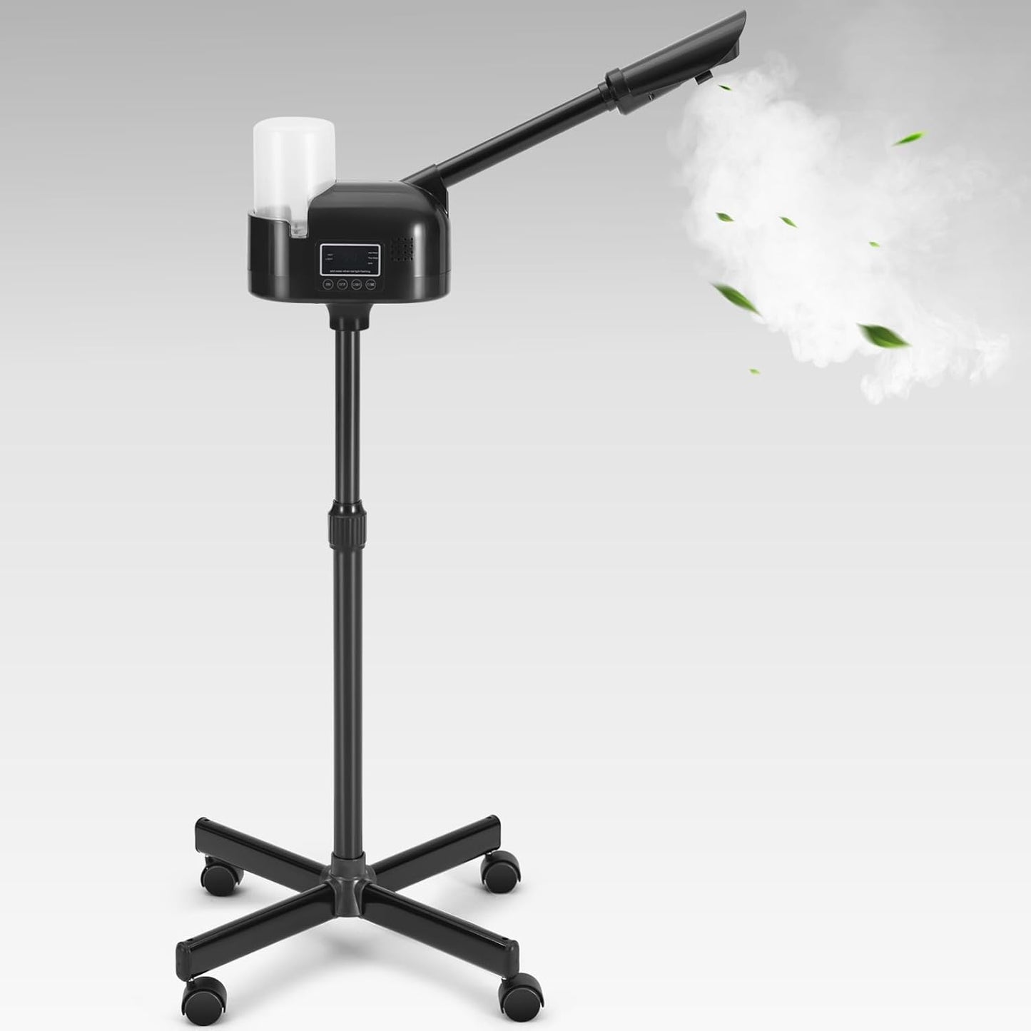 Artist hand Black Facial Steamer Professional Barber Face Steamer for Shaving & Skin Care for Barbershop, Salon, Spa Use