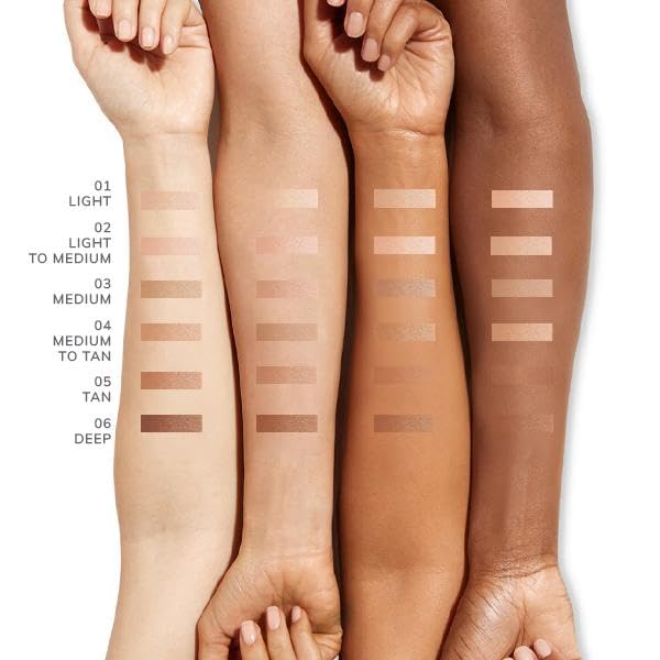 FARMASi Make Up BB Cream Beauty Balm, Full-Coverage Foundation, Concealer, Moisturizer BB Cream for All Skin Types, 1 fl. oz. / 30 ml (Deep)