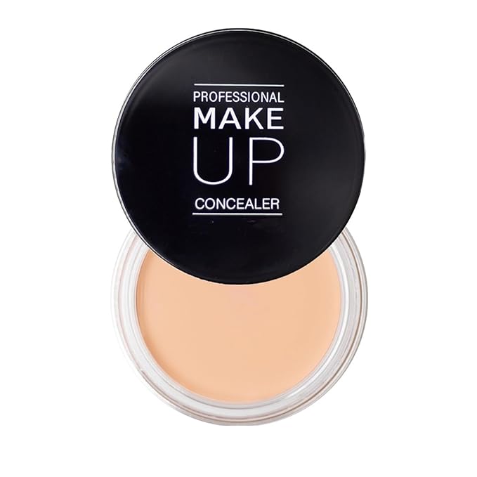 7 Color Solid Concealer Full Coverage Correcting Cream Concealer Waterproof Long-lasting Under Eye Concealer for Dark Circles Color Corrector Pro Concealer (Color 03)