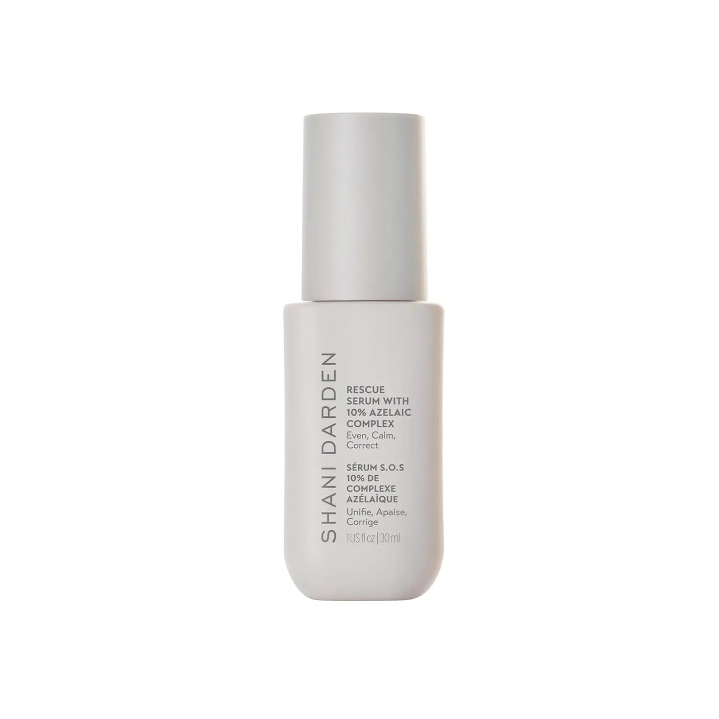 Shani Darden Rescue Serum with 10% Azelaic Complex, Lightweight Hydrating Azelaic Acid Serum for Face with Oat Kernel & Aloe Extracts, Helps Skin Redness & Acne, Non-Comedogenic, Vegan, 1 fl oz