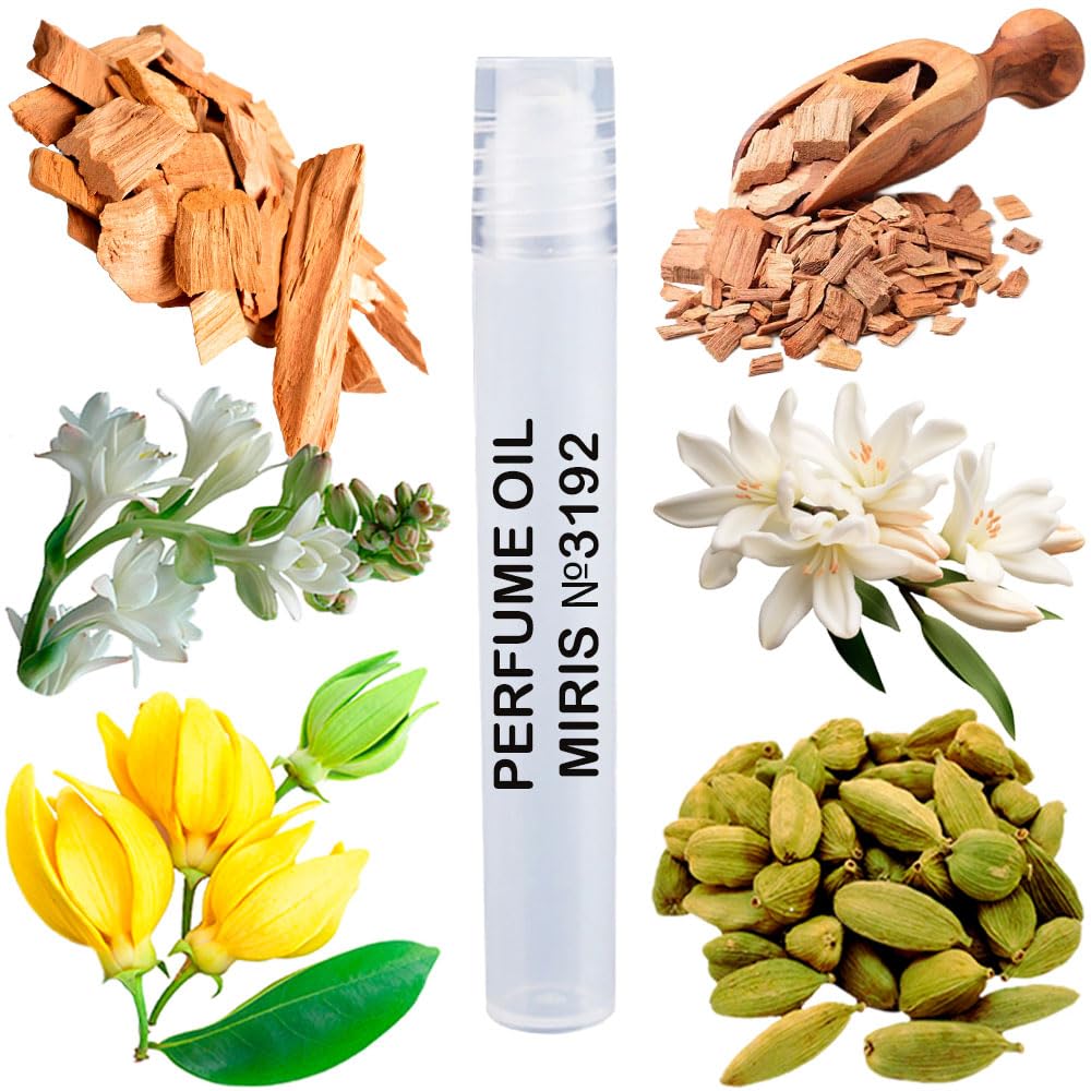 MIRIS Perfume Oil No. 3192, Inspired by Plein Soleil, Long-Lasting Unisex Roll-On For Women and Men, Rollerball 0.34 Fl Oz / 10 ml