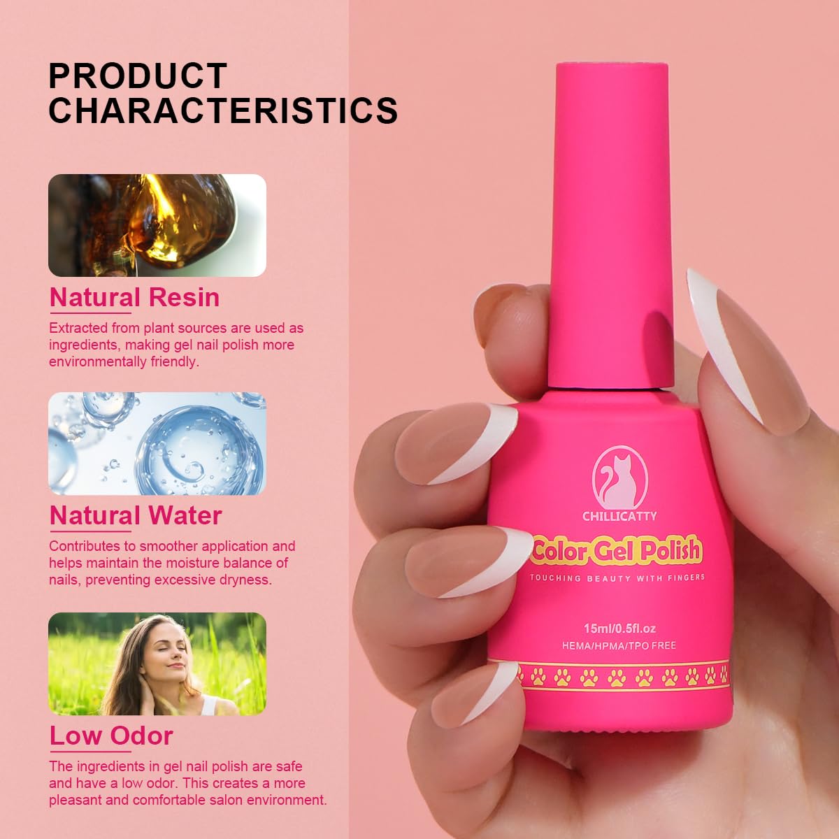 Reflective Glitter Gel Nail Polish, HEMA HPMA TPO Free, Yellow Flash Diamond Shimmer, Need UV Lamp Long Lasting Salon Perfect Gel Nail 15ML for Women (Dia-002)