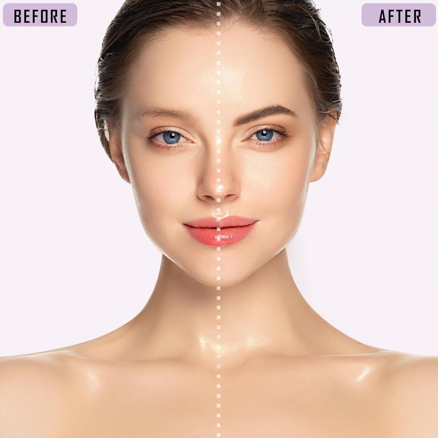 LAVONE Eyebrow Pencil, 2-In-1 Waterproof Eyebrow Pen, with 3 Tip Microblading Eyebrow Pen and Ultra-Precise Brow Pencil, Dual-ended Eyebrow Brush, for Eyebrow Makeup - Soft Brown