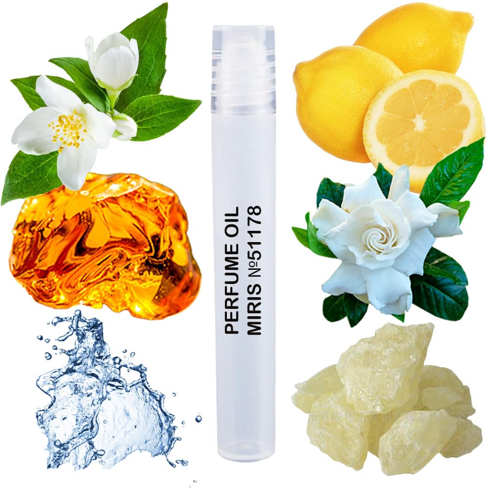 MIRIS Perfume Oil No. 51178, Inspired by Need-U, Long-Lasting Unisex Roll-On For Women and Men, Rollerball 0.34 Fl Oz / 10 ml