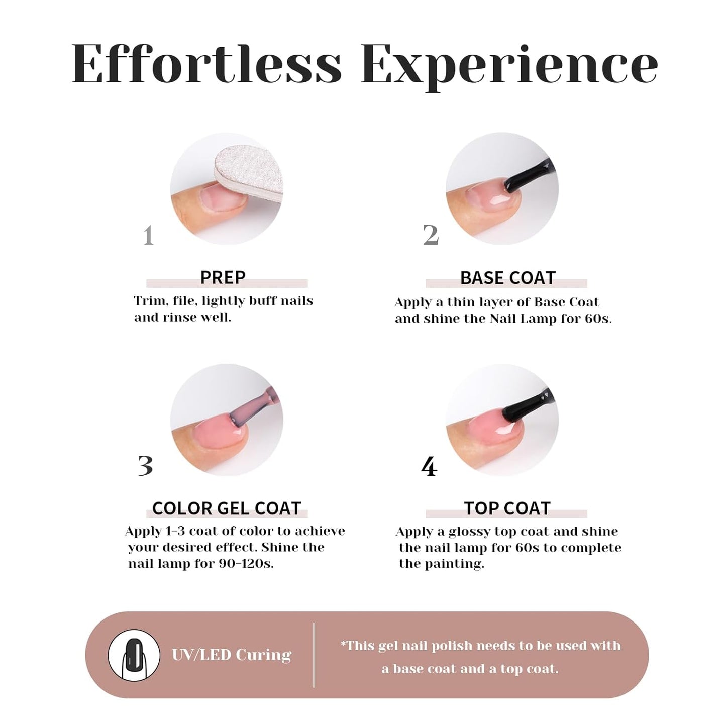 Rose Gold Super Glitter Gel Nail Polish,15ml UV/LED Soak Off Sparkly Rose Gold Gel Polish for Manicure Salon or DIY Nail Art at Home,Holiday Party Color - GP0090