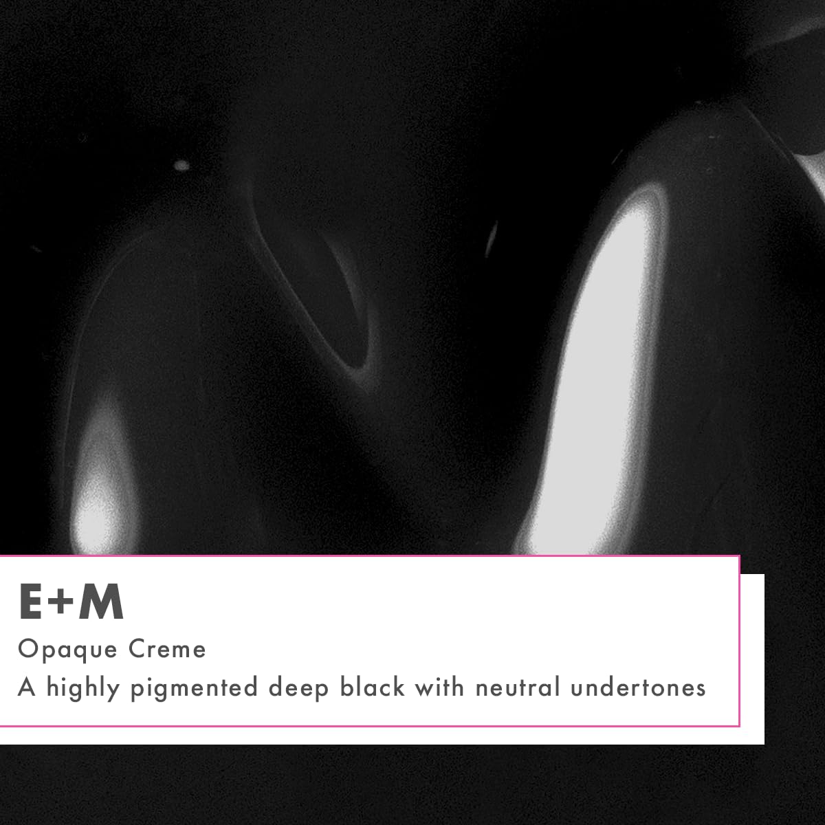 Olive & June Gel Polish | UV LED Nail Lamp Needed | Long Lasting Formula | Up to 21 Days of Wear | Damage-Free Removal | Salon-Quality Manicure, Pedicure at Home | E+M | Inky Black