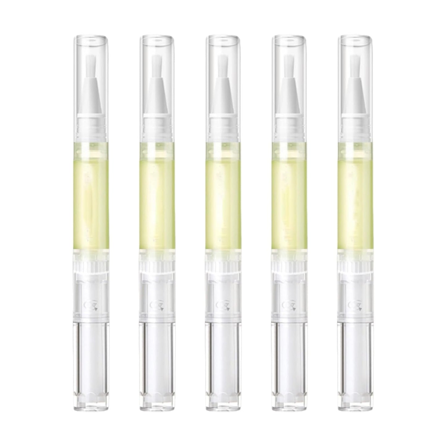 Merluna Nail 𝐆𝐫𝐨𝐰𝐭𝐡 Pen, Radiant Nail 𝐆𝐫𝐨𝐰𝐭𝐡 Oil Pens, Cuticle Oil for Nails, Nail 𝐍𝐮𝐭𝐫𝐢𝐞𝐧𝐭 Oil Pen for Moisturize Strengthen 𝐁𝐫𝐢𝐠𝐡𝐭𝐞𝐧 Nails Care (5pcs, 2ml)