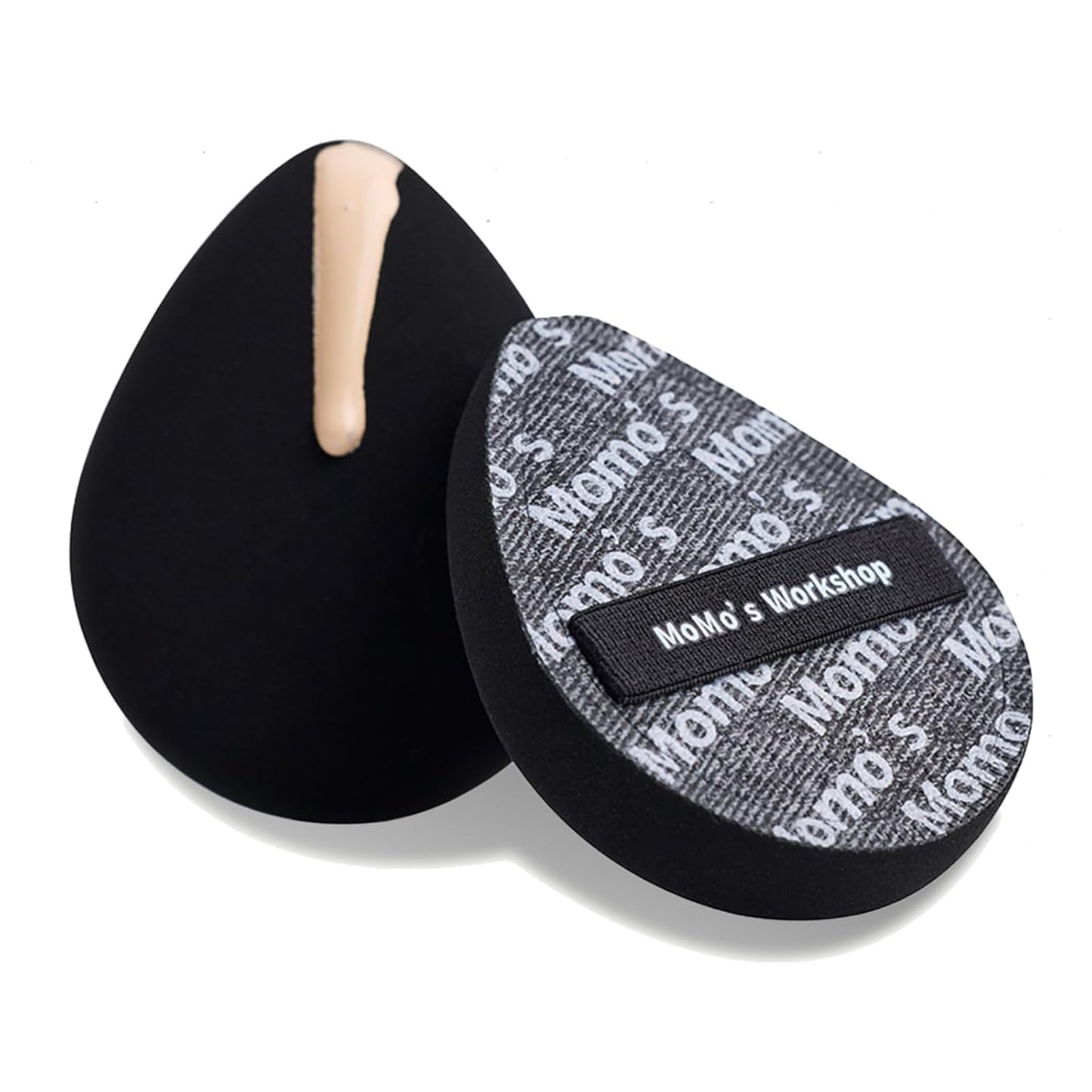 Momo's Workshop Makeup Sponge 2.99IN, Large Foundation Sponge For Foundation Concealer or Cushion, Latex Free Soft Cushion Puff Sponge for Face,1pcs