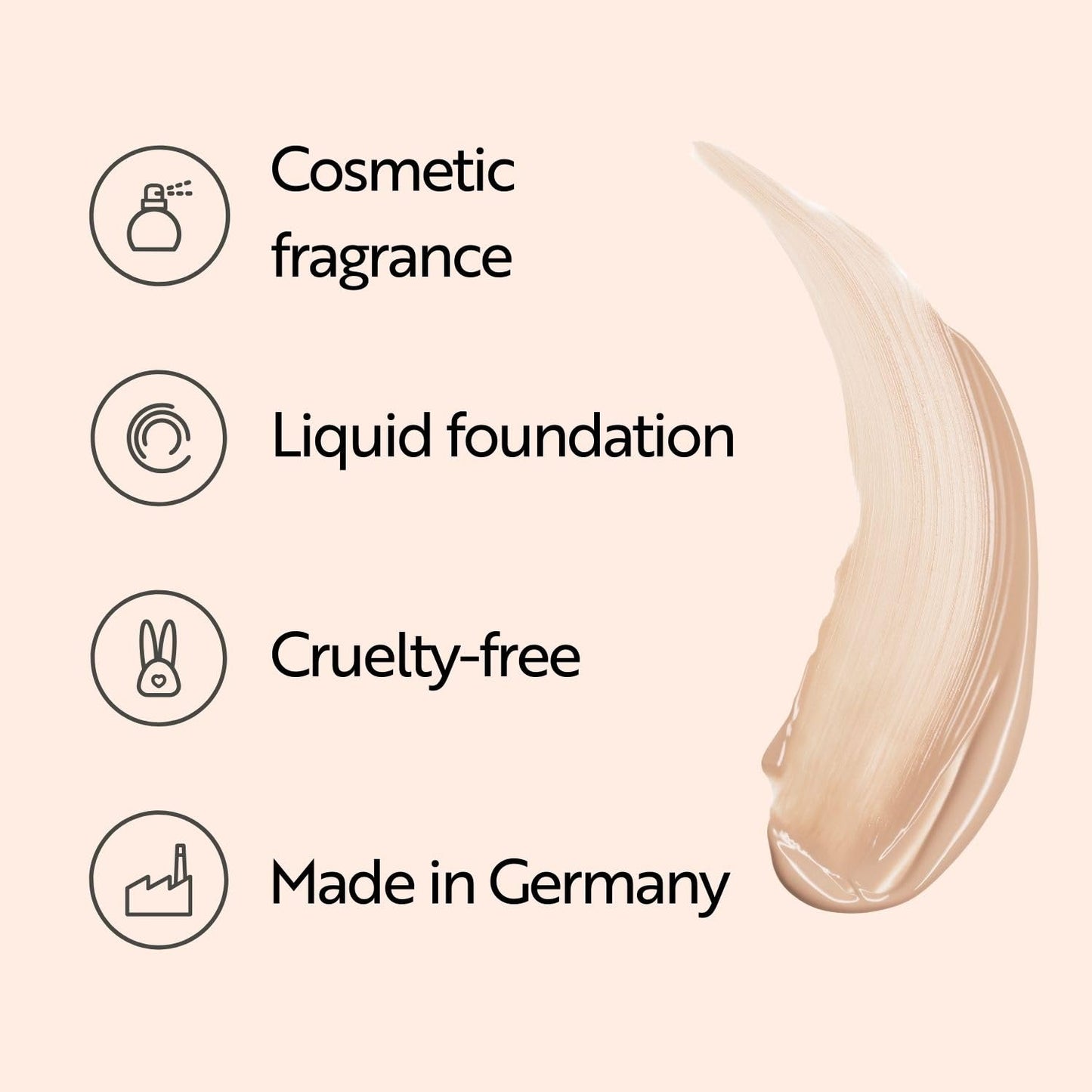 M. Asam MAGIC FINISH Supercharge Serum Foundation Soft Ivory (1.01 Fl Oz) - Moisturizing Make Up & Firming Face Serum In One, Anti-aging CC Cream With Optimal Coverage & Hyaluronic Acid