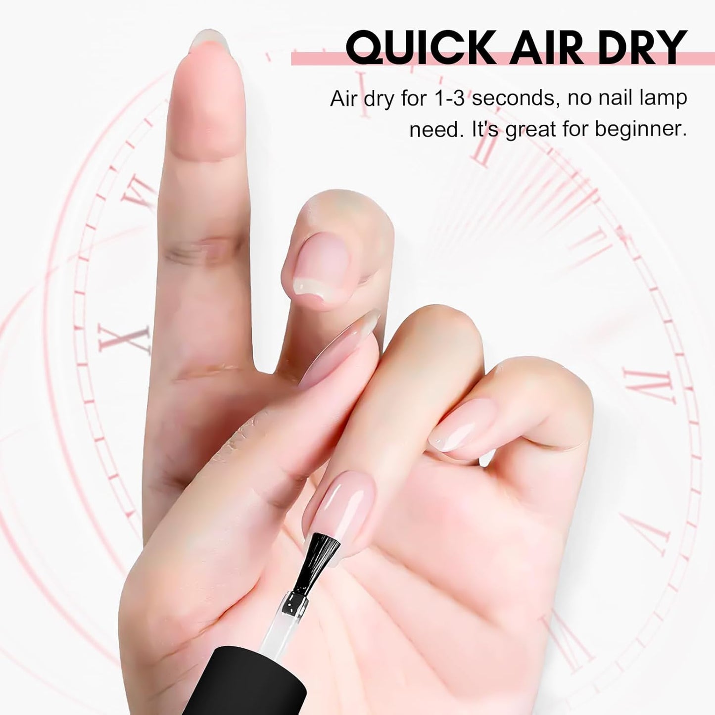 Makartt Nail Primer: No Lift Acid-Free Prep for Acrylic Nails, Gel Polish, and Dipping Powder, Professional Fast Dry Primers for Pedicure Manicure Tools, Salon Home Use 15ML