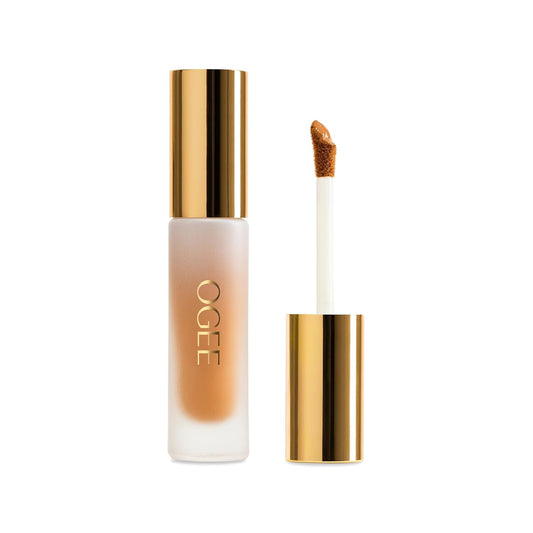 Ogee Complexion Perfecting Under Eye Concealer - Certified Organic Full Coverage Concealer - Buildable Coverage - LAUREL 6.50N - Medium (Neutral Undertones)