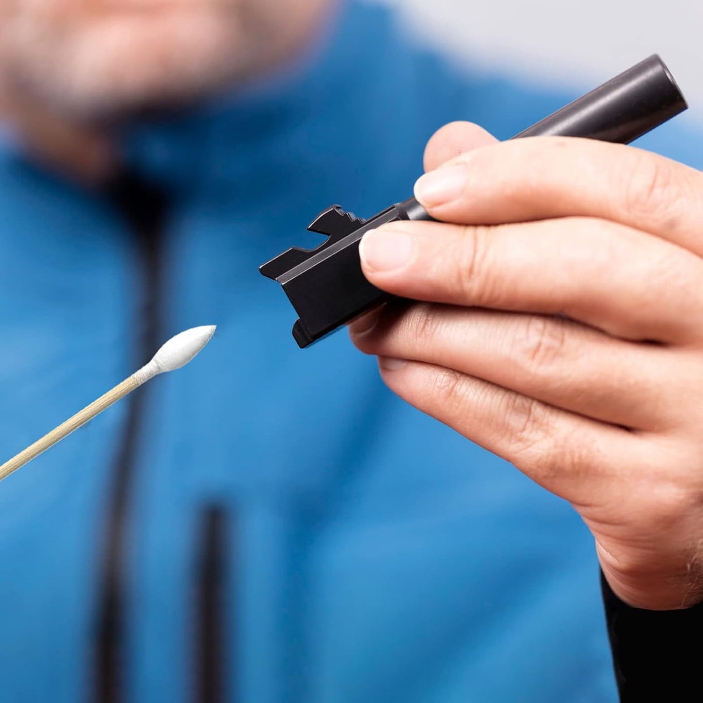 PINGMIC 400 (800 Tips) 6-Inch Precision Gun Cleaning Swabs - Lint-Free Double-Ended Cotton Swabs for Gun Cleaning, Makeup & Electronics