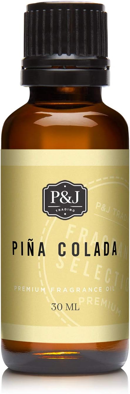 P&J Trading - Pina Colada Scented Oil 30ml - Fragrance Oil for Candle Making, Soap Making, Diffuser Oil