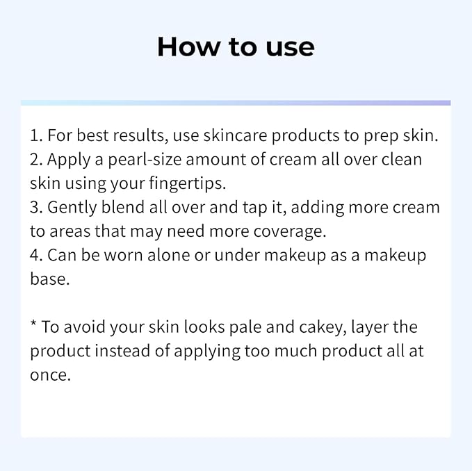 numbuzin No.1 Pure Glass Clean Tone Up | Hyaluronic Acid, Glossy Finish, Tinted, Light Beige Color | 1.69 fl oz