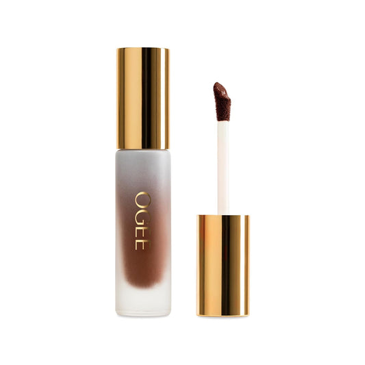 Ogee Complexion Perfecting Under Eye Concealer - Certified Organic Full Coverage Concealer - Buildable Coverage - WALNUT 13.50C - Deep Bronze (Auburn Undertones)