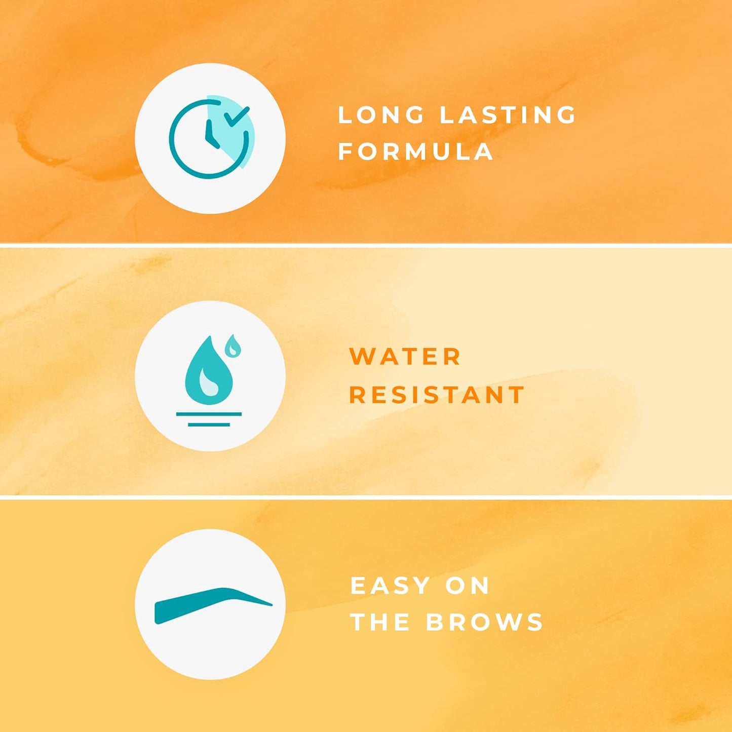 Eyebrow Color For Women, 3 Application Kit, Medium Brown